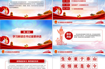 防控新型冠狀病毒肺炎會議黨課PPT