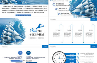2021乘風(fēng)破浪工作述職報告PPT藍色經(jīng)典大海帆船模板下載