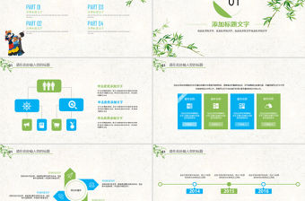 原創時尚少數民族風情彝族風情動態ppt模板