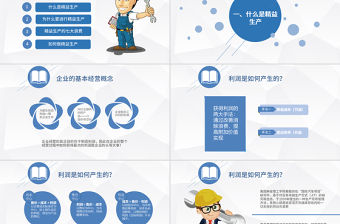 2020年精益生產管理PPT模板