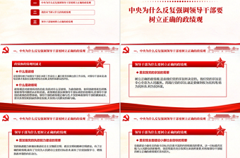 紅色簡(jiǎn)潔大氣樹(shù)立正確的政績(jī)觀黨建專(zhuān)題教育黨課PPT模板