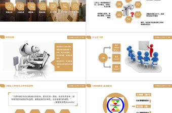 簡約大氣企業(yè)職場培訓高效能人士PPT模板
