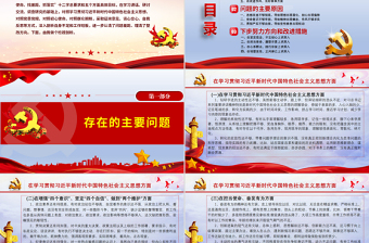 原創(chuàng)不忘初心牢記使命民主生活會檢視剖析（個人
