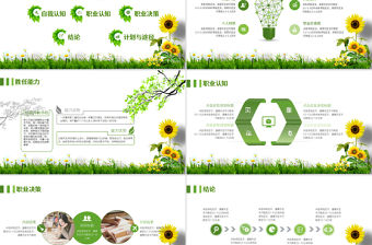 職業生涯規劃PPT模板