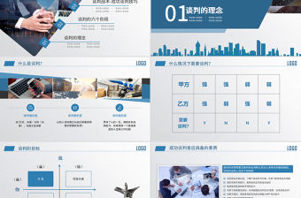 企業(yè)商務(wù)談判技巧培訓(xùn)PPT模板