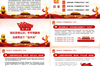 紅色大氣黨建風(fēng)堅持政治建警，全面從嚴(yán)治警