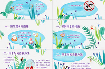 防溺水兒童游泳安全教育PPT