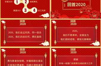 2021牛年開門紅凝心聚力砥礪前行年終盛典企業(yè)年會(huì)PPT模板