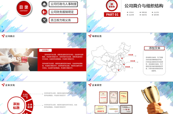 新員工入職培訓手冊ppt模板