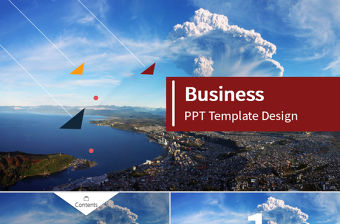 大氣極美簡約實用總結PPT模板