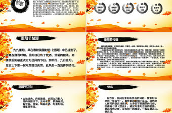 關(guān)愛老年人生活重陽(yáng)節(jié)PPT模板