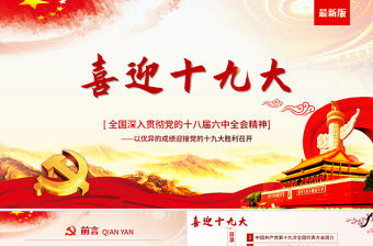 2019年黨委黨政做合格黨員PPT模板