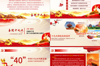 2019年黨委黨政做合格黨員PPT模板