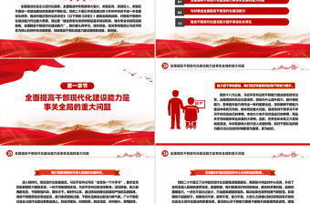 全面提高干部現(xiàn)代化建設(shè)能力PPT黨員干部學(xué)習(xí)教育黨課