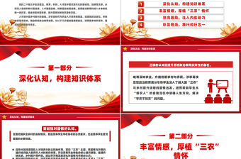 培育勇?lián)鷱?qiáng)農(nóng)報(bào)國(guó)使命的新時(shí)代青年P(guān)PT大氣簡(jiǎn)潔2024鄉(xiāng)村振興主題黨課課件