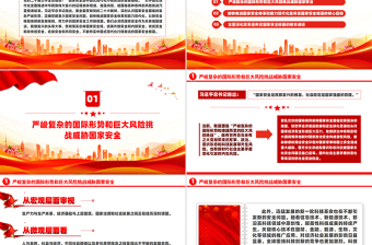 夯實中國式現(xiàn)代化行穩(wěn)致遠(yuǎn)的國家安全根基PPT黨建風(fēng)正確把握重大國家安全問題課件