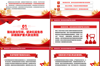 以高質(zhì)量黨建引領(lǐng)高水平生態(tài)環(huán)境保護PPT深入學習新時代中國特色社會主義思想課件