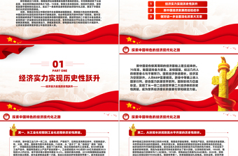探索中國特色的經濟現代化之路PPT黨員干部學習教育黨課