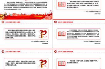 2024年全國教育大會精神PPT課件下載