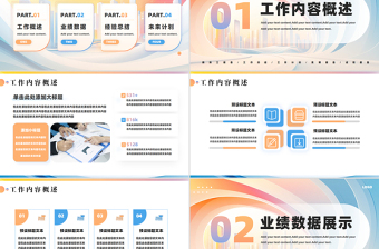 2025工作計(jì)劃報(bào)告PPT精美暖色系企業(yè)個(gè)人工作總結(jié)模板