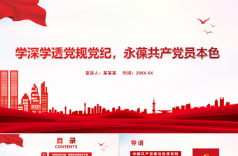 2021學(xué)深學(xué)透黨規(guī)黨紀永葆共產(chǎn)黨員本色PPT嚴守紀律規(guī)矩黨員黨課課件