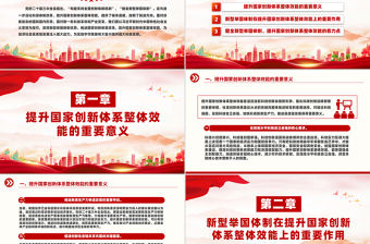健全新型舉國(guó)體制提升國(guó)家創(chuàng)新體系整體效能PPT紅色黨建風(fēng)黨員干部學(xué)習(xí)教育黨課