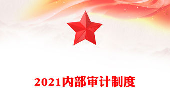 2021內(nèi)部審計(jì)制度