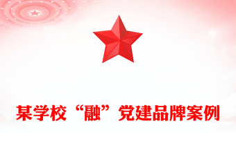 某學(xué)?！叭凇秉h建品牌案例