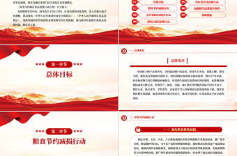 2024《糧食節(jié)約和反食品浪費行動方案》全文PPT課件下載