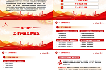 2024年全面從嚴(yán)治黨和黨風(fēng)廉政建設(shè)工作總結(jié)PPT黨建模板