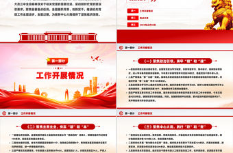 2024年度機(jī)關(guān)工委黨建工作總結(jié)PPT模板下載