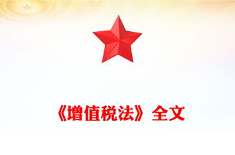 《增值稅法》PPT精美簡(jiǎn)潔法律法規(guī)課件(講稿)
