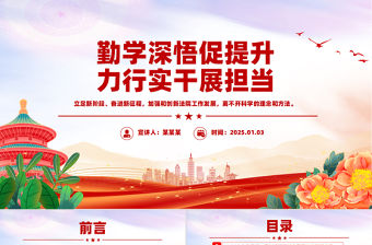 勤學(xué)深悟促提升力行實(shí)干展擔(dān)當(dāng)主題黨課PPT課件