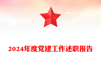 2024年度黨建工作述職報(bào)告范文