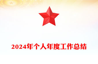 2024年個人年度工作總結范文