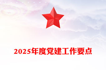 2025年度黨建工作要點范文