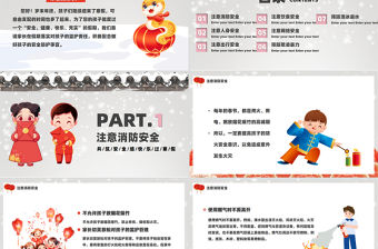 2025新年中小學寒假安全教育告家長書PPT假期安全課件