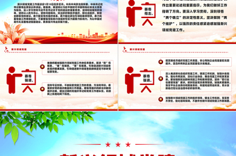新興領(lǐng)域黨建工作PPT紅色簡潔黨建工作部署模板
