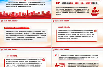 堅定立場旗幟鮮明PPT紅色簡潔反分裂反恐怖反極端教育專題課件