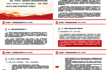 教育強(qiáng)國(guó)建設(shè)規(guī)劃綱要（2024—2035年）要點(diǎn)解讀PPT課件