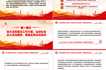 堅定法治自信強化使命擔當PPT精美簡潔總書記重要論述課件