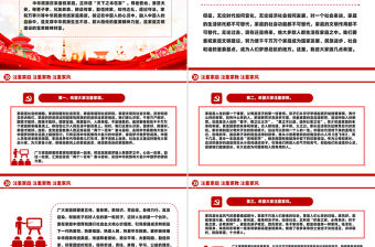 注重家庭注重家教注重家風PPT簡潔大氣家庭文明建設課件