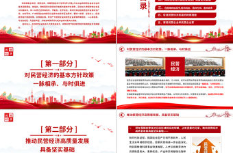 2025民營企業(yè)座談PPT簡潔大氣新時代新征程民營經濟發(fā)展前景廣闊大有可為課件