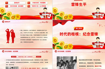 不熄的明燈PPT黨建風(fēng)第62個(gè)“學(xué)雷鋒紀(jì)念日”專題課件