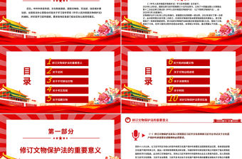 新修訂《中華人民共和國文物保護(hù)法》學(xué)習(xí)宣傳提綱PPT課件