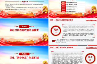 新修訂《代表法》五大亮點(diǎn)解讀PPT法律法規(guī)專題課件