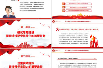 鍛造過硬黨員隊伍鑄牢堅實發展根基PPT黨員隊伍建設專題黨課