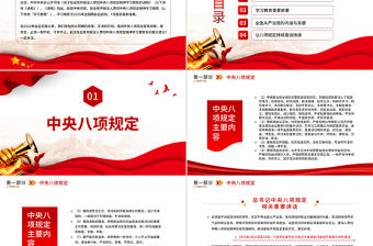 2025在全黨開展深入貫徹中央八項規定精神學習教育PPT黨課課件