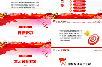 開展深入貫徹中央八項規定精神學習教育工作方案PPT模板