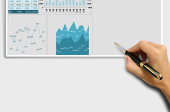 月度收支統計表excel表格模板